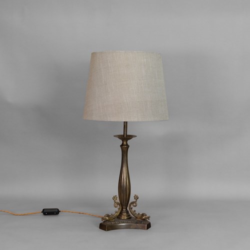 Solid Brass Table Lamp