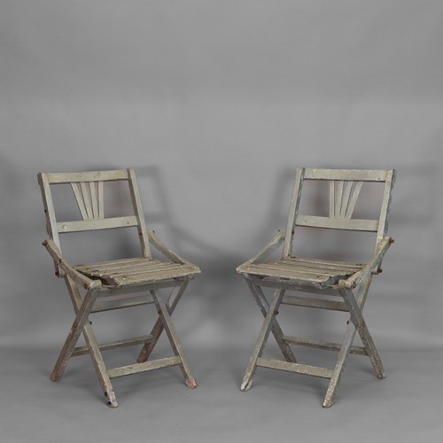 Pair Of Childrens Garden Chairs
