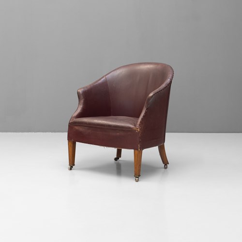 Leather Tub Chair