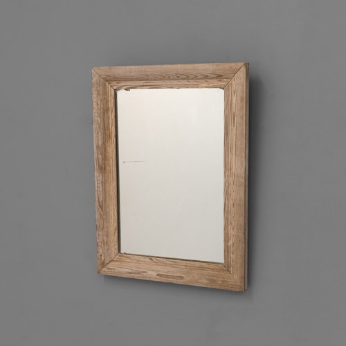 Stripped Pine Mirror