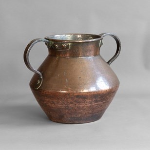 Large Copper Cauldron