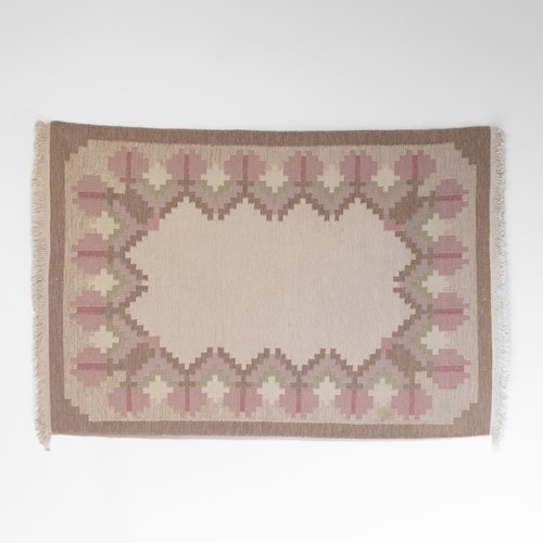 Mid-Century Swedish Kilim 
