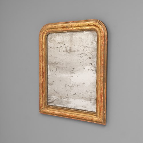 Distressed Louis Philippe Mirror