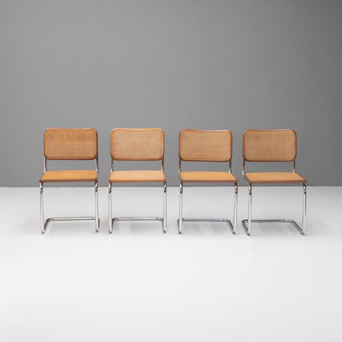 Set Of Four Cesca Style Chairs