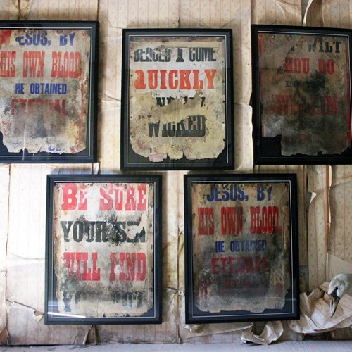 X5 Large Framed Assemblies Of God Sermon Posters