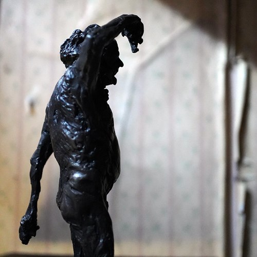 Beth Carter; Bacchus With Grapes; Bronze; Edition 3 Of 10