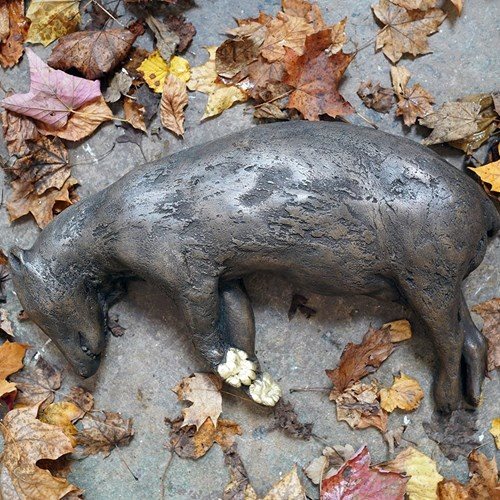 Beth Carter; Badger; Bronze Resin; 3/15