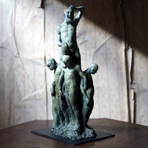 Beth Carter; The Innocents Group; Bronze; Edition 3 Of 10