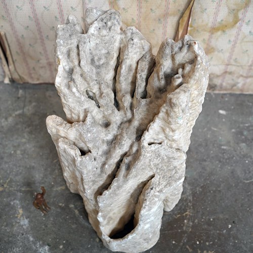 Large Natural Calcite Cave Formation