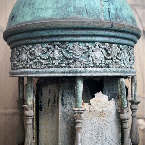 Grecian Style Copper & Pine Domed Architectural Cupola C.1870; Ex Codford Manor