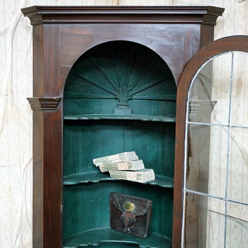 Large Mid-18Thc Mahogany Corner Cabinet C.1760