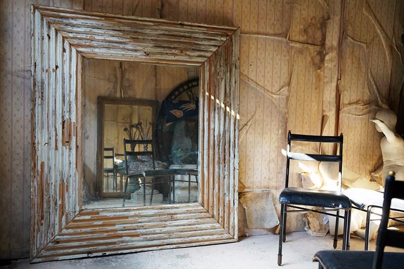 A Very Large French Painted Pine Reeded Wall Mirror C.1930-doe-and-hope-largefrenchreededmirror18-main-638133578048350825.jpg