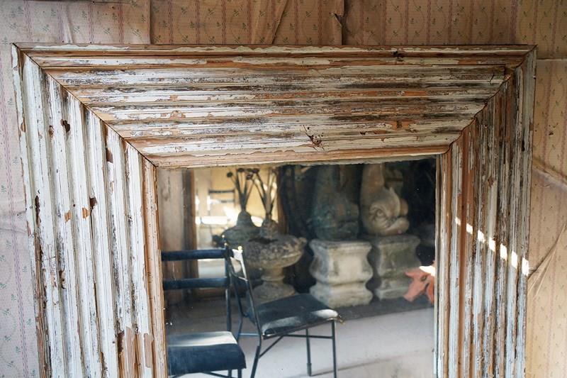 A Very Large French Painted Pine Reeded Wall Mirror C.1930-doe-and-hope-largefrenchreededmirror5-main-638133578298057858.jpg