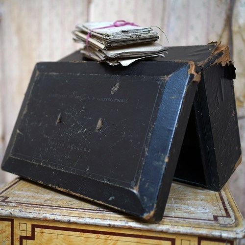 Early 20Thc Commission Of Control “Lunatic Asylums” Document Box C.1913-20