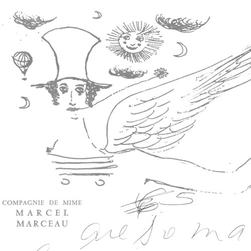 Black Ink Autographed Letter Signed By Marcel Marceau (1923-2007), Mime Artist