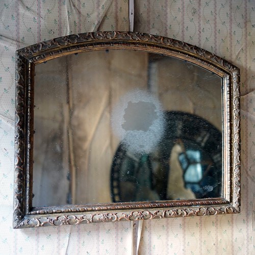 Early 19thC Italian Gilt-Gesso Wall Mirror c.1830