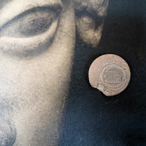 Roman Imperial Terracotta Forger's Casting Mould; 4Thc AD