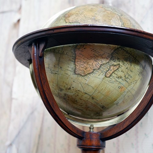William IV Period Terrestrial Table Globe Prepared By G.&J. Cary 1836