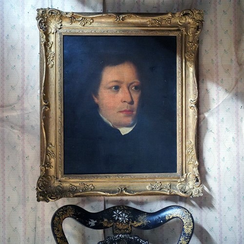 English School Oil Portrait of a Gentleman c.1840