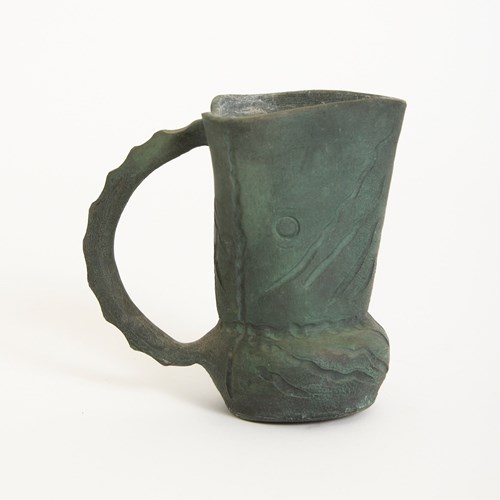 Green Ceramic Jug