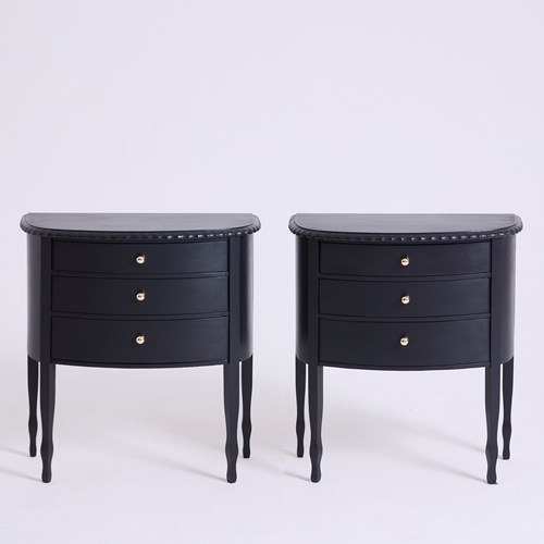 Pair Of Swedish Modern Bedside Tables