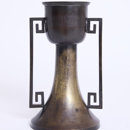 Bronze Ikebana Vase