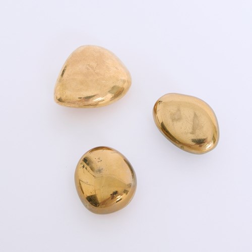 Set Of 3 Pebbles By Monique Gerber