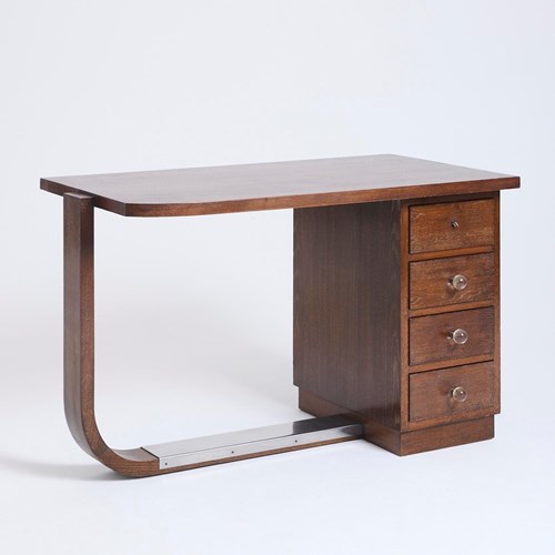 Modernist Oak Desk