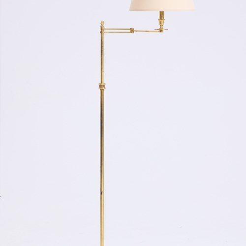 Brass Reading Floor Lamp