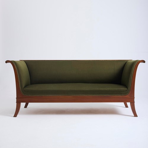 Danish Mahogany Sofa