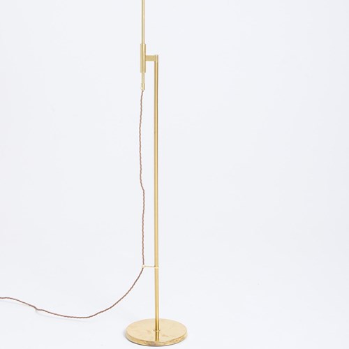 Brass Reading Floor Lamp
