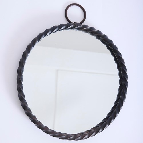 French Iron Mirror