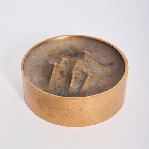 Bronze Bowl By Monique Gerber