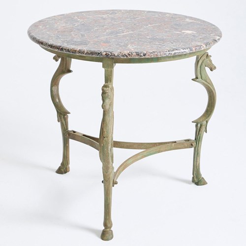 Marble Top Center Table