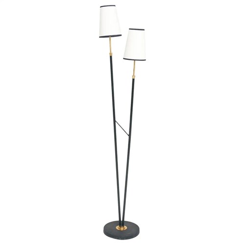 Mid-Century Two-Arm Floor Lamp 