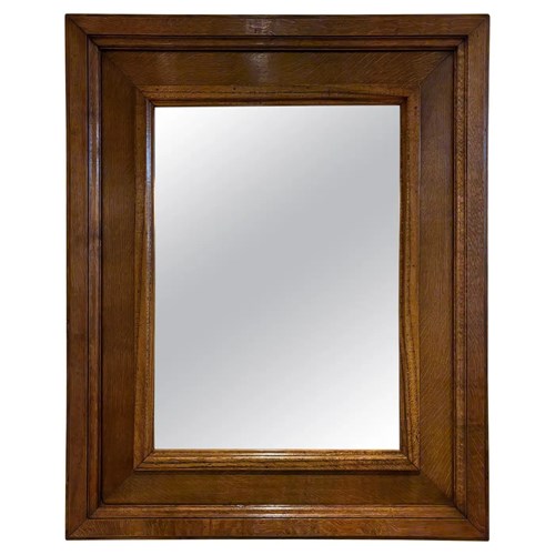 1940S Oak Mirror
