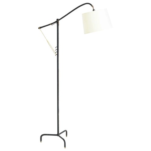 Floor Lamp By Jacques Adnet (1900-1984)