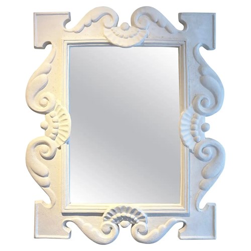 Plaster Mirror After Serge Roche (1898-1988)