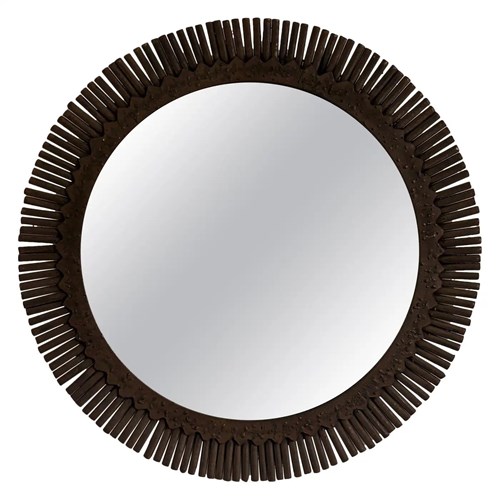 Mid-Century Sunburst Mirror