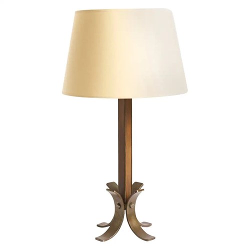 Mid-Century Iron Table Lamp