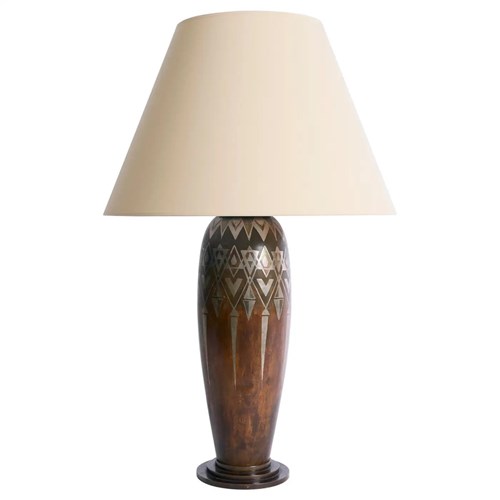 Large Art Deco Table Lamp