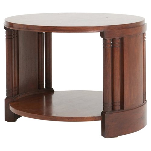 Art Deco Walnut Side Table