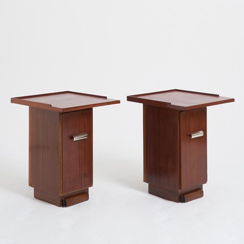 Pair Of Side Tables In The Manner Of Paul Dupré-Lafon