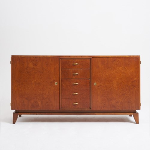 Art Deco Walnut Sideboard