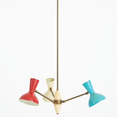 Mid-Century Italian Ceiling Light
