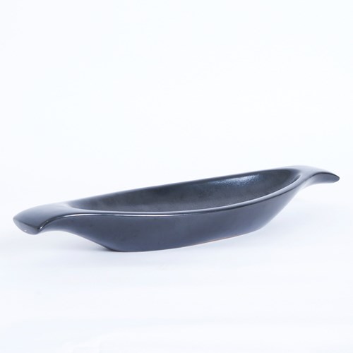 Black Ceramic Bowl