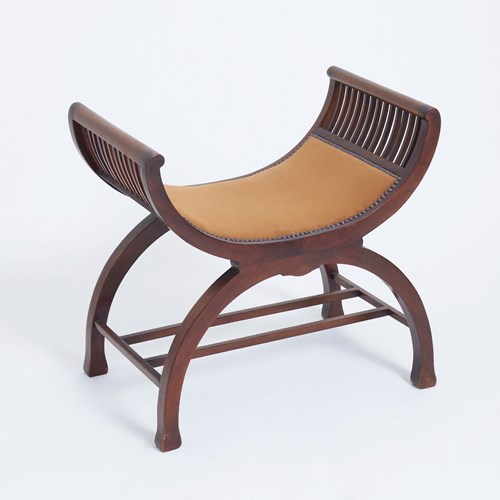 English X Frame Stool