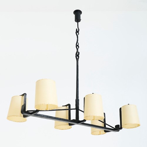 Forged Iron Ceiling Light
