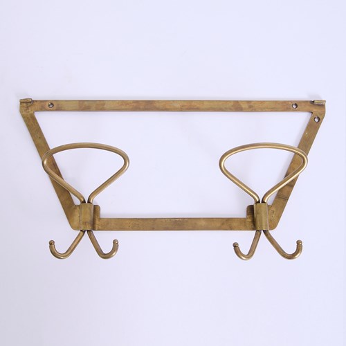 Brass Coat Hanger