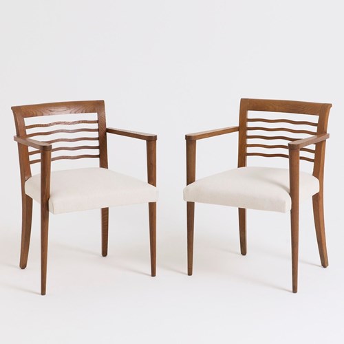 Pair Of Mid-Century Armchairs
